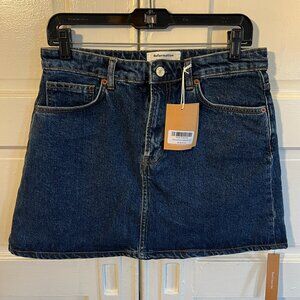 Reformation Lydia High Rise Denim Mini Skirt size 29 - NEW WITH TAGS